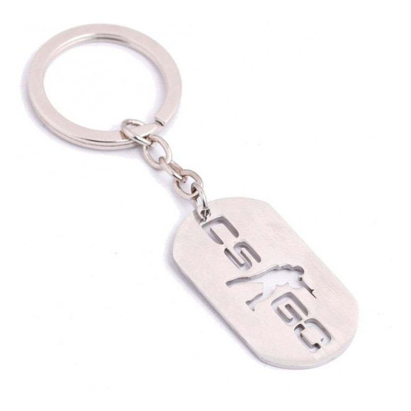 Chaveiro Geek - Cs Go Counter Strike Global Offensive Valve - Metal