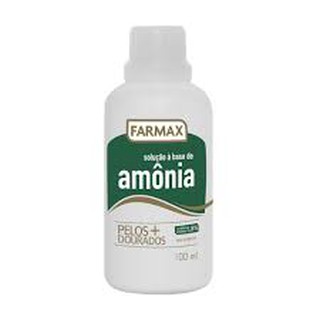 Amônia Farmax / Descolorir pelos do Corpo | Shopee Brasil