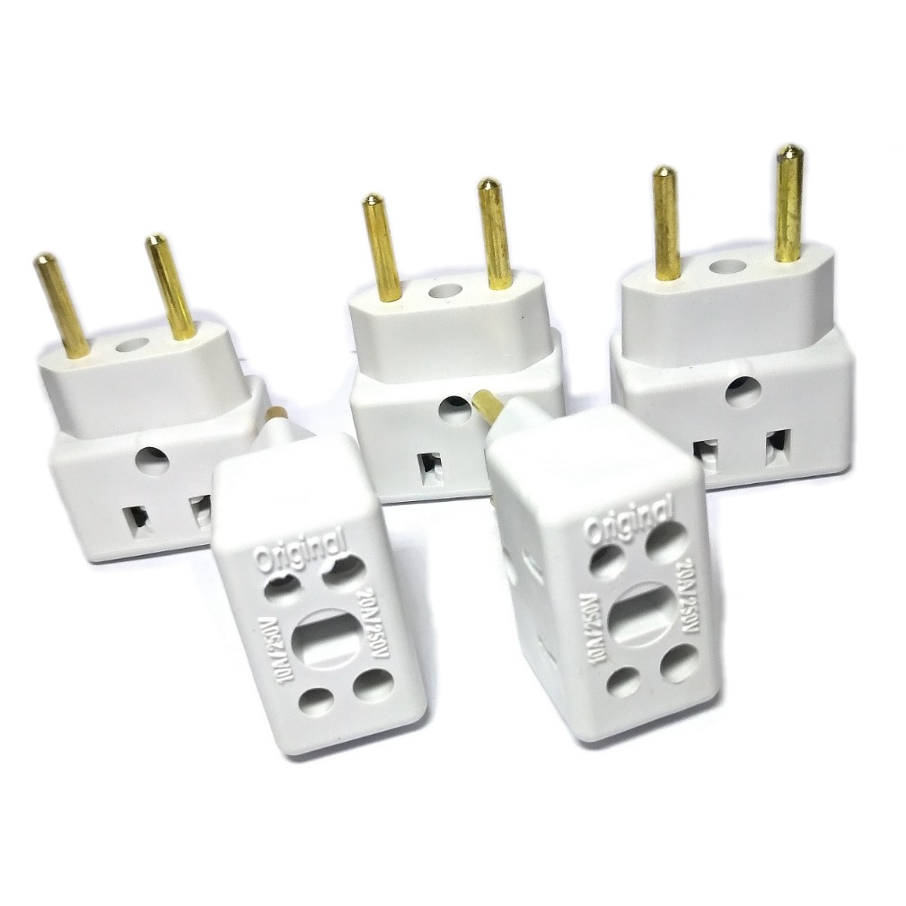 Adaptador De Tomada Bob Esponja 10a/20a Kit 100 peças Pino Plug