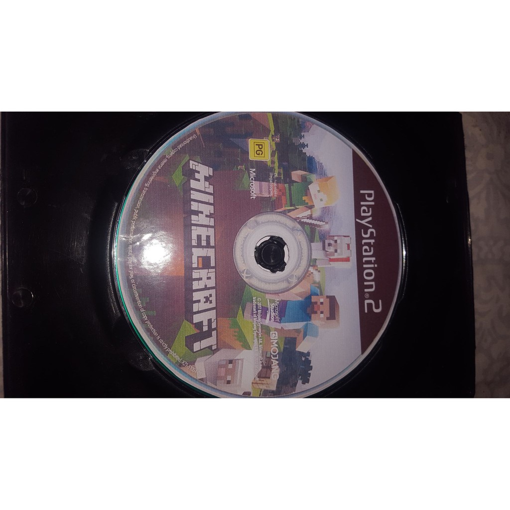 Minecraft ps2 hot sale cd