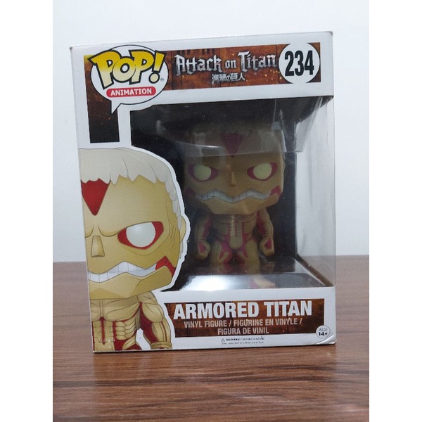 Funko Pop Attack on Titan Armored Titan 234 in 59229 Ahlen für 155,00