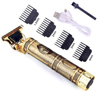 Maquina Cabelo Barba Acabamento Retro Buda Profissional