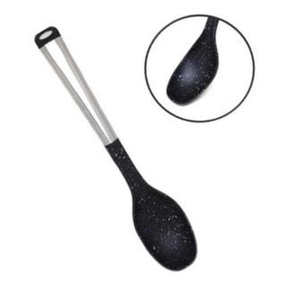 Colher Funda De Nylon Cabo Metal Noite Estrelada Luxuoso 34,5cm Arroz - Envio Imediato