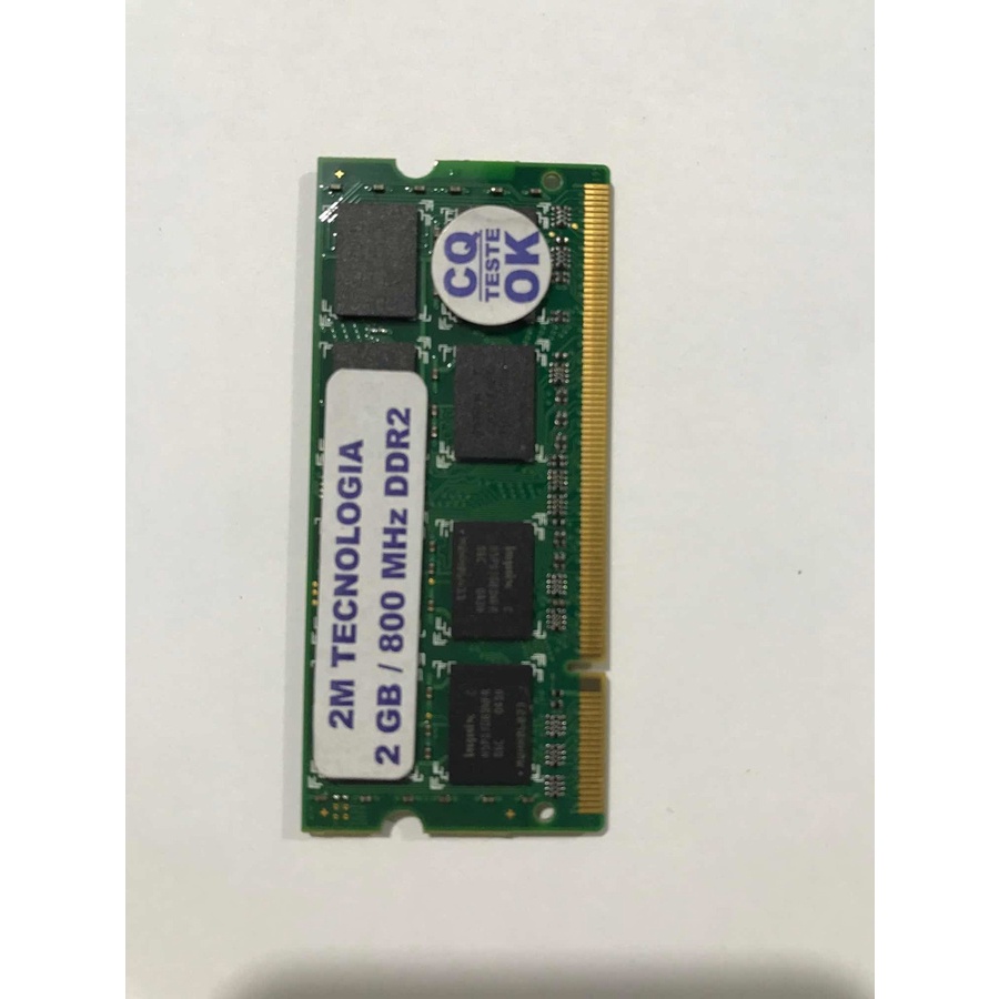 Memória Ram 2gb Ddr2 Notebook (sodimm)