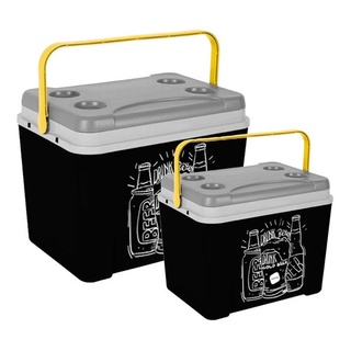 Combo Caixas Termicas Cold Beer 34l E 12l - Lavita