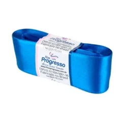 Fita de Cetim Progresso 38mm nº9 - 10m 214 Azul Royal - 1un