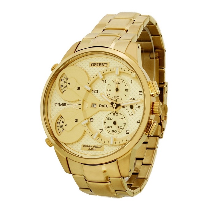 Relogio Orient Masculino Dourado Mgsst003 C2Kx em Oferta na Shopee
