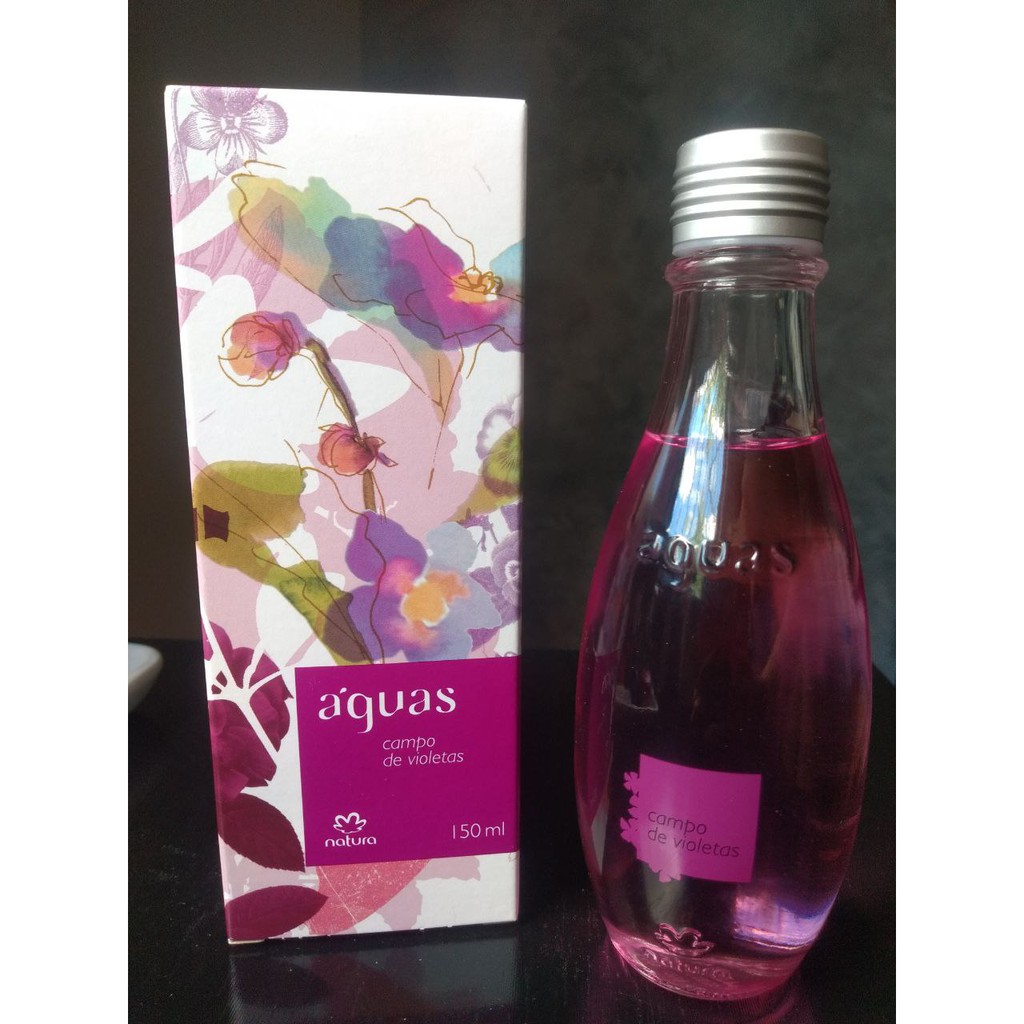 Natura Águas Campo de Violetas - Antiga embalagem - 150 ml | Shopee Brasil