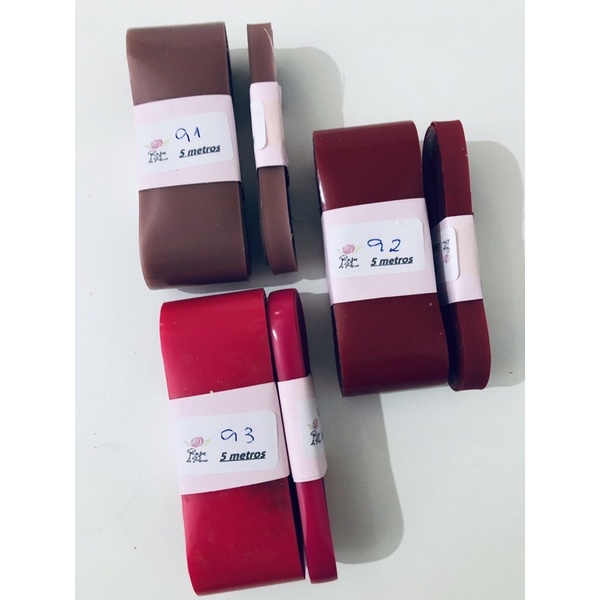 FITA LONITA Silicone 10mm ou 38mm (5 Metros) para Laços e Tiaras