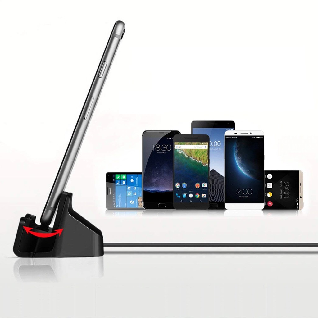 Carregador De Mesa E Dados Celular Dock Station Tipo C iPhone