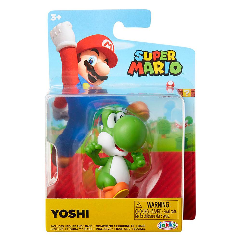 Super Mario - Boneco 2.5 polegadas Colecionável - Yoshi em Oferta na Shopee