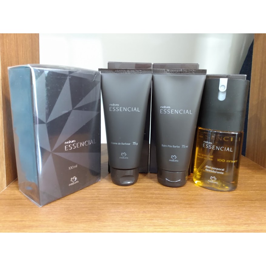 Kit Natura Essencial Tradicional Masculino Contendo Shopee Brasil