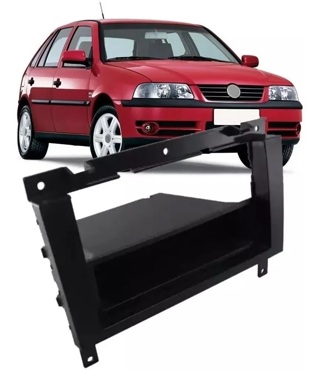 Moldura Cd Mp3 Rádio Painel 1din Cd Rádio Vw Gol G3 em Oferta na Shopee