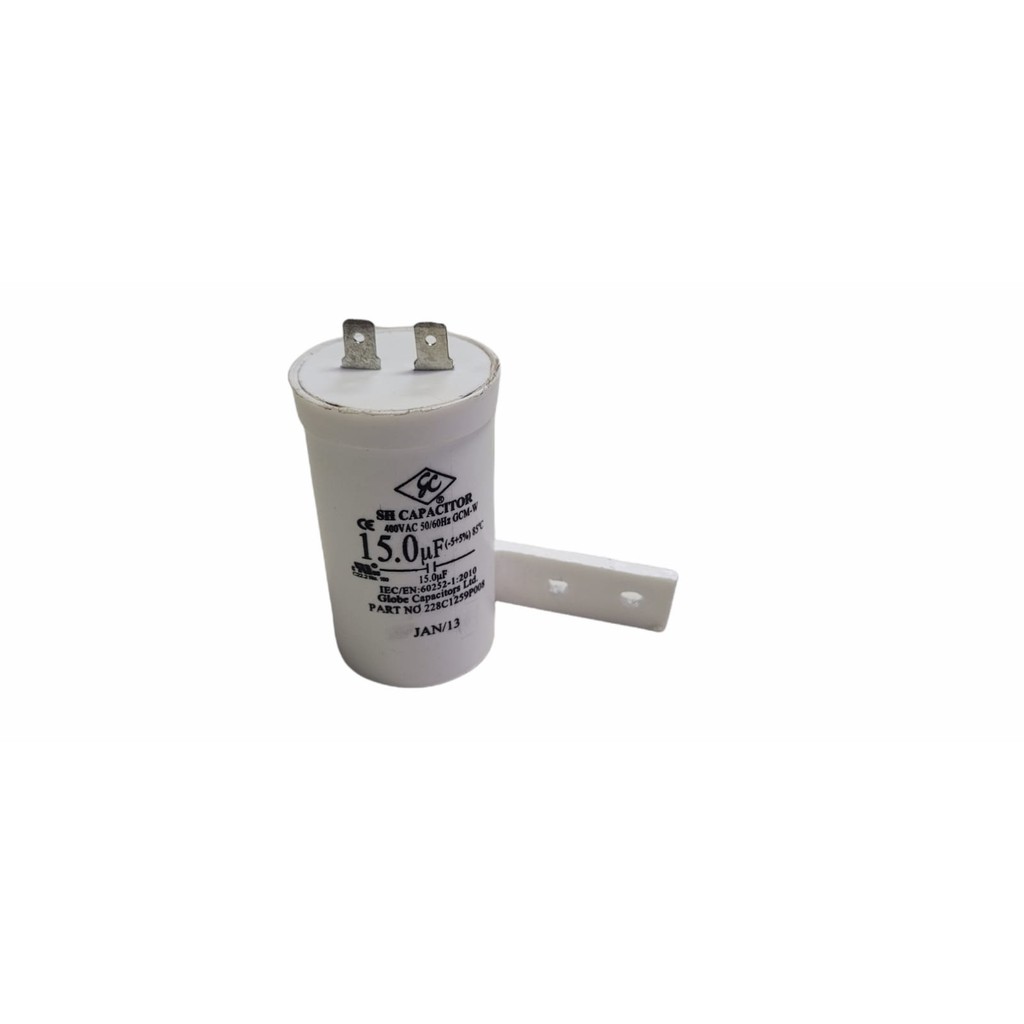 Capacitor Lavadora 15UF 400 VAC 50/60HZ 228C1259P008 711095