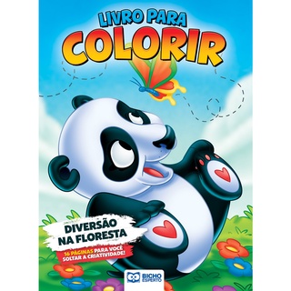 Livro Para Colorir Turminha Animal - Diversão Na Floresta