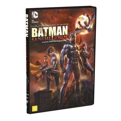 Dvd Batman Sangue Ruim Animação Dc Original Lacrado!