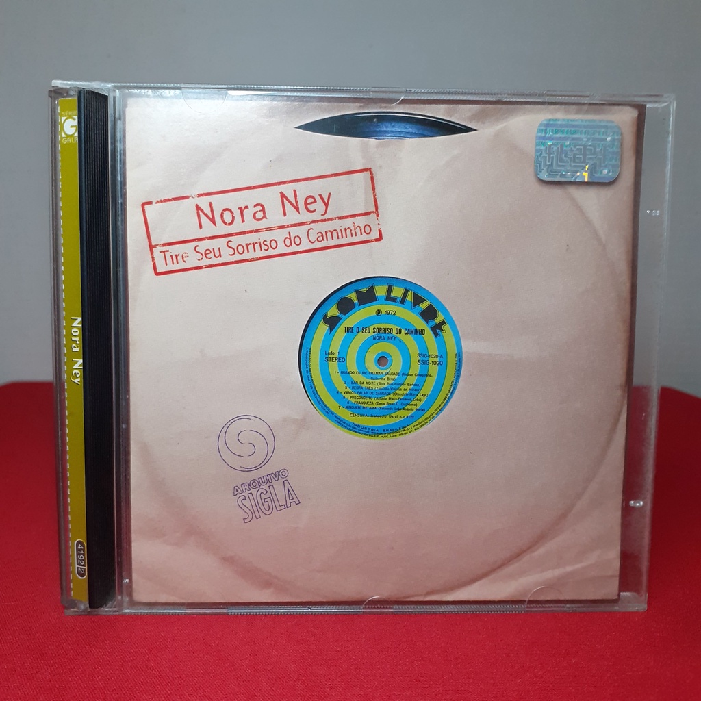 CD - Nora Ney - Tire Seu Sorriso do Caminho
