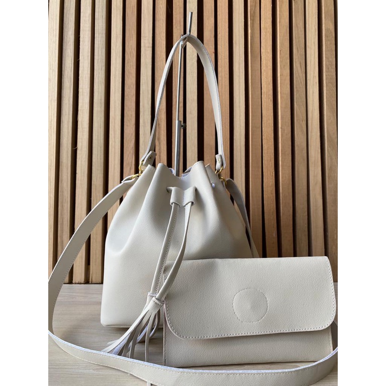 Detalhes do Kit Bolsa Feminina com Carteira 2 Peças Alça Transversal Tiracolo | Envio Rápido