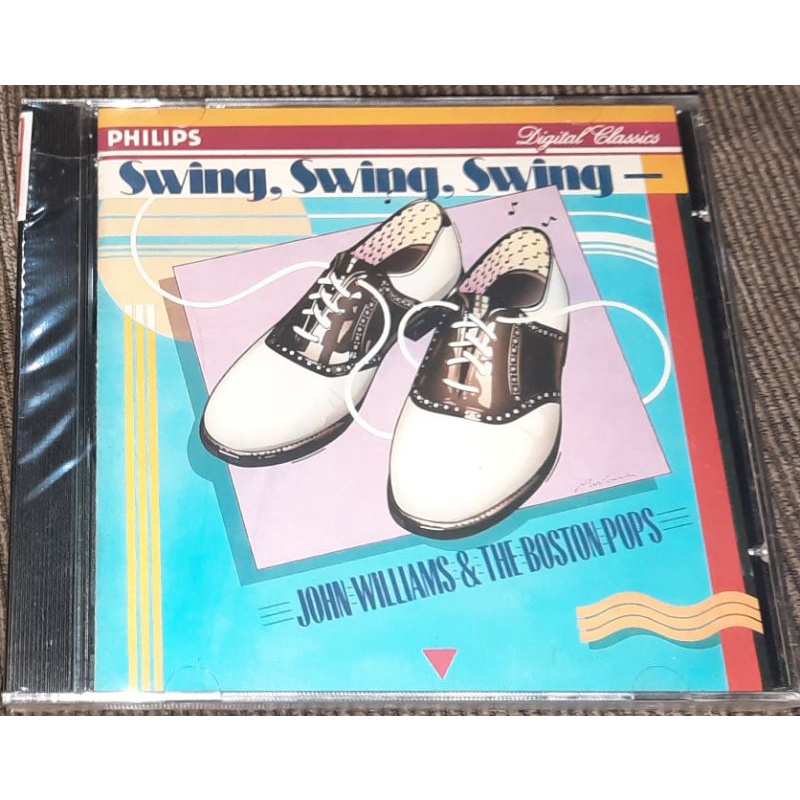 CD John Williams e the boston pops swing swing swing original lacrado 1485