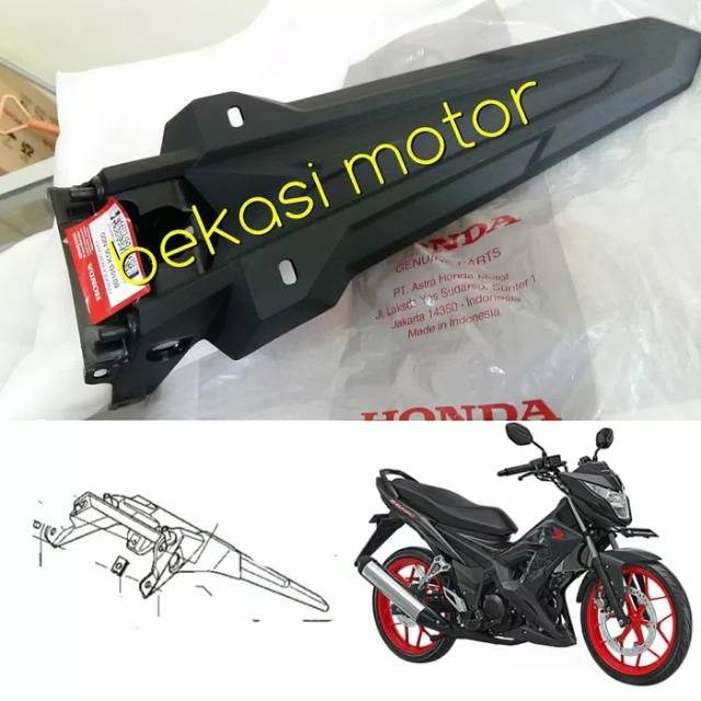 fender 8010B-K56-N01 Paralama Traseiro honda sonic 150 150R original
