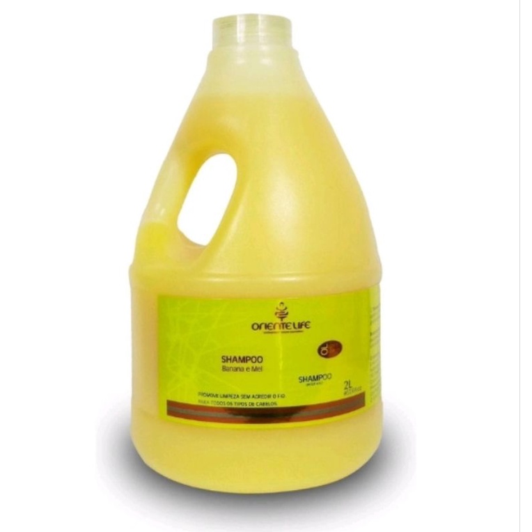 Shampoo  Banana e Mel 2  Litros