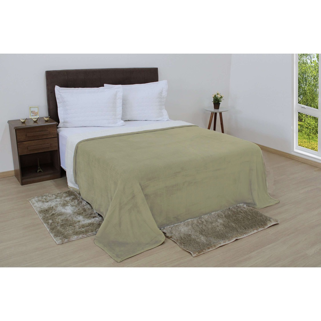 Cobertor Solteiro com Pele de Carneiro: Onde Comprar | BuscaProdutos