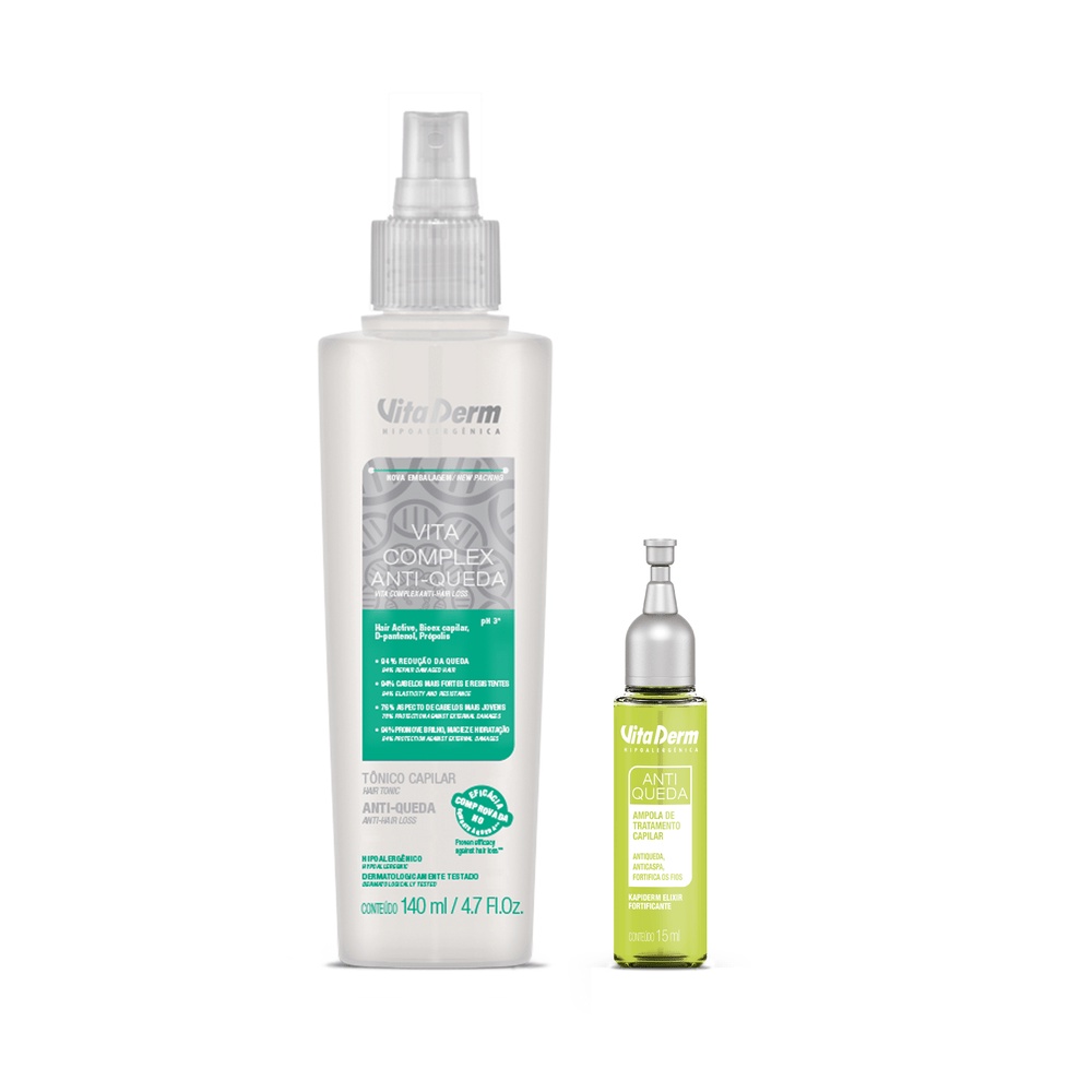 Kit antiqueda plus Vita Derm