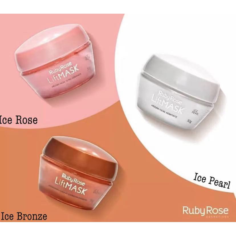 Mascara facial hidratante Ruby Rose | Shopee Brasil