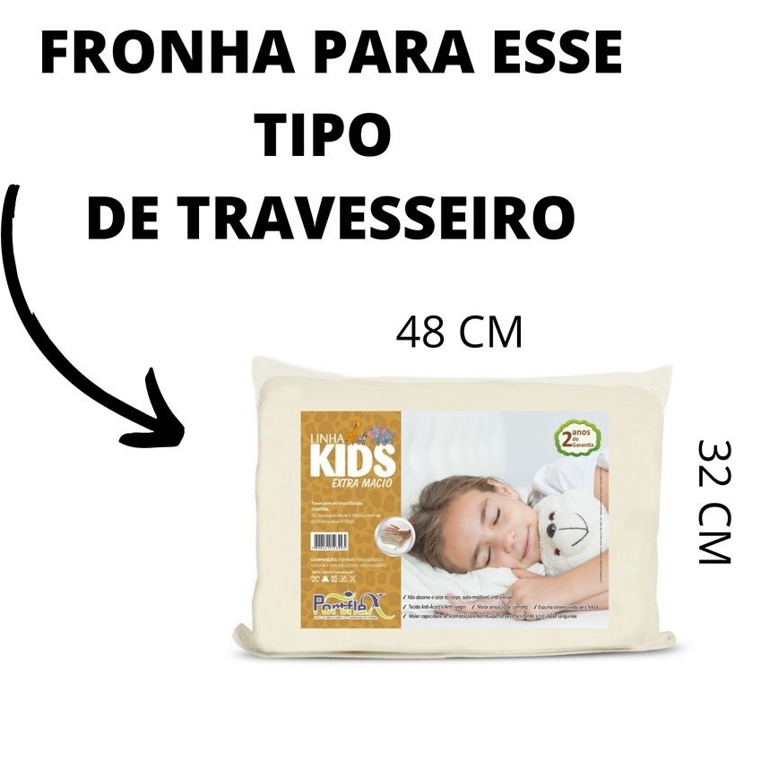 Fronha De Malha Grossa Para Travesseiro Nasa Kids 48x32 - 100% Algodão