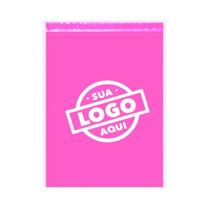 Envelope Plástico Segurança - 26x36 Personalizados - 0.10 micras em Oferta na Shopee