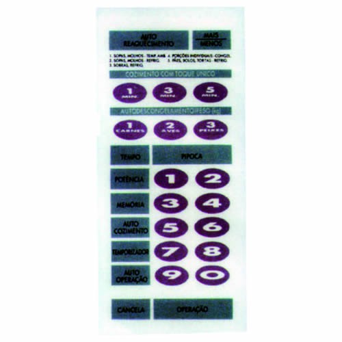 Membrana Microondas Samsung Mw 5600T/ Mu 40 Branca