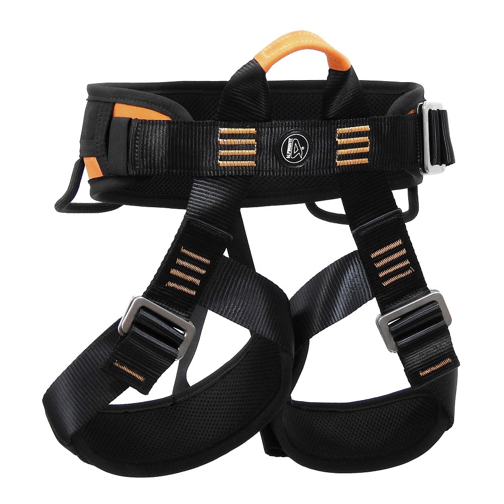 Cadeirinha Basic Confort (Escalada, Canionismo, Rapel e Aventura) Ajuste Rapido Adulto ALPIMONTE