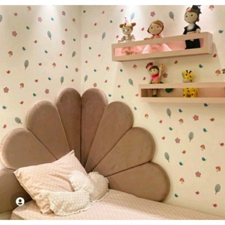 cabeceira de canto pétala  de solteiro 8 placas em Oferta na Shopee