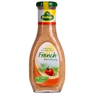 Molho De Salada French Alemão Kuhne 250 Ml