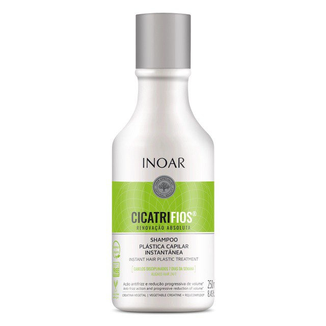 Inoar Cicatrifios Shampoo 250ml em Oferta na Shopee