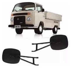Par De Retrovisor Da Kombi Pick Up E Cabrita 1976 A 1996