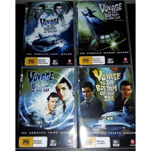 Dvd Box Viagem Ao Fundo Do Mar ( 48 Dvds - Serie Dublada )