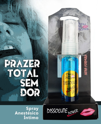 Gel Spray Lubrificante Íntimo Anestésico Sem Dor Shopee Brasil