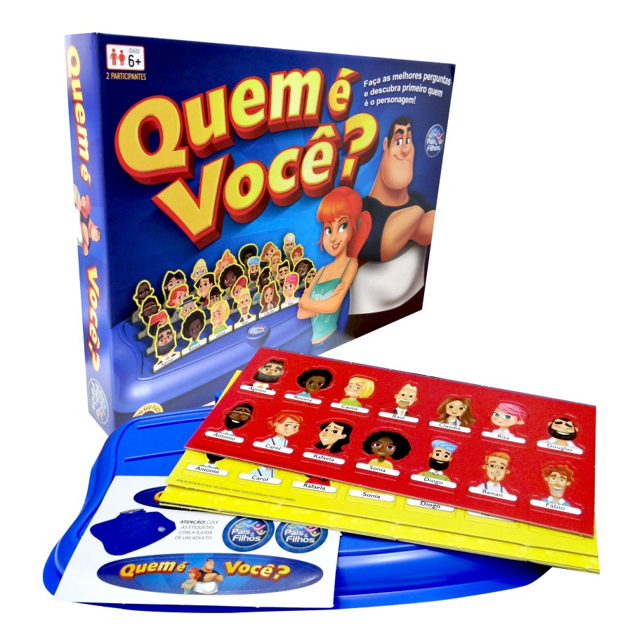 Jogo Quem é Você Top Line - Pais e Filhos