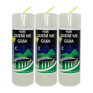 12 Velas 7 Dias Branca Ou Colorida 260g Atacado em Oferta na Shopee