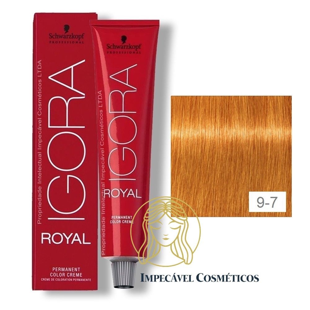 Igora Royal Tintura - 9.7 - LOURO EXTRA CLARO COBRE : .com.br: Beleza