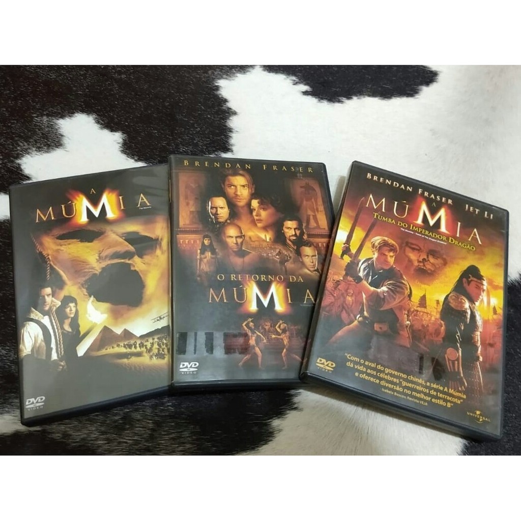Dvd Original Do Filme Coleção A Múmia 