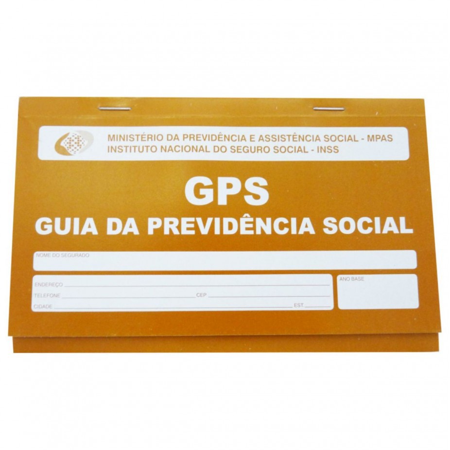 Carne Para Pagamento INSS/GPS Guia Previdência Social 2 Vias - Página ...