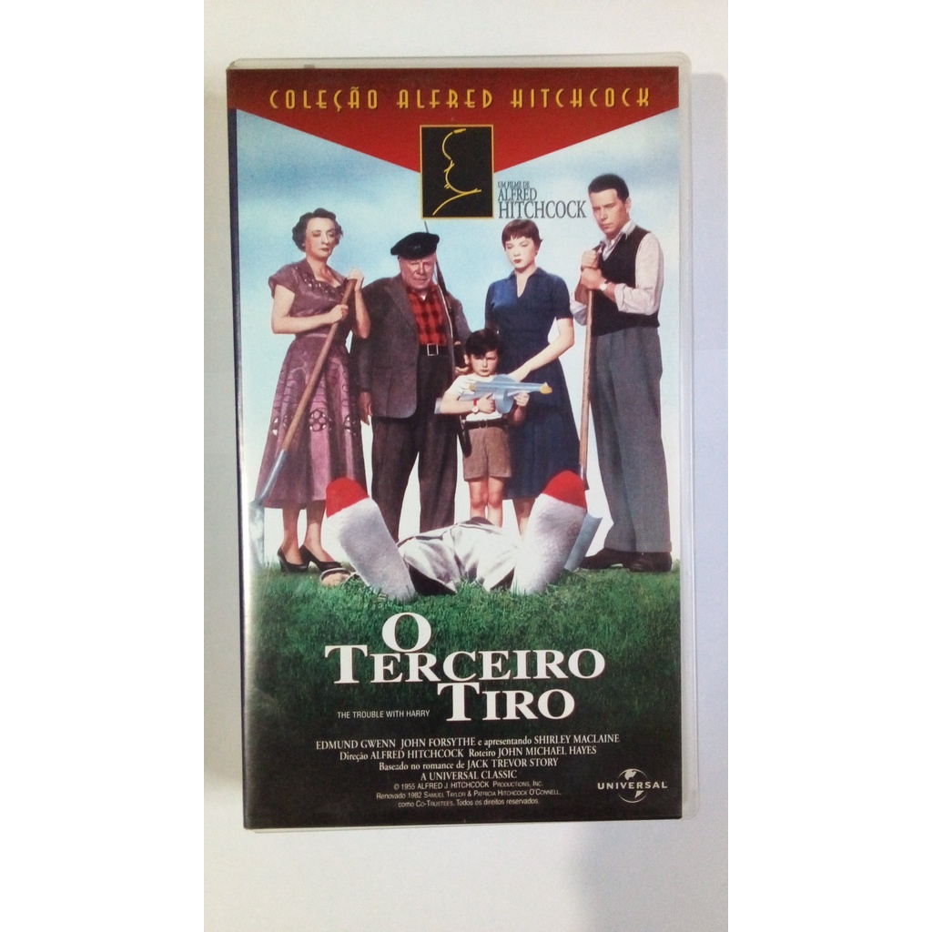 Fita Vhs O Terceiro Tiro - Alfred Hitchcock - Ag25