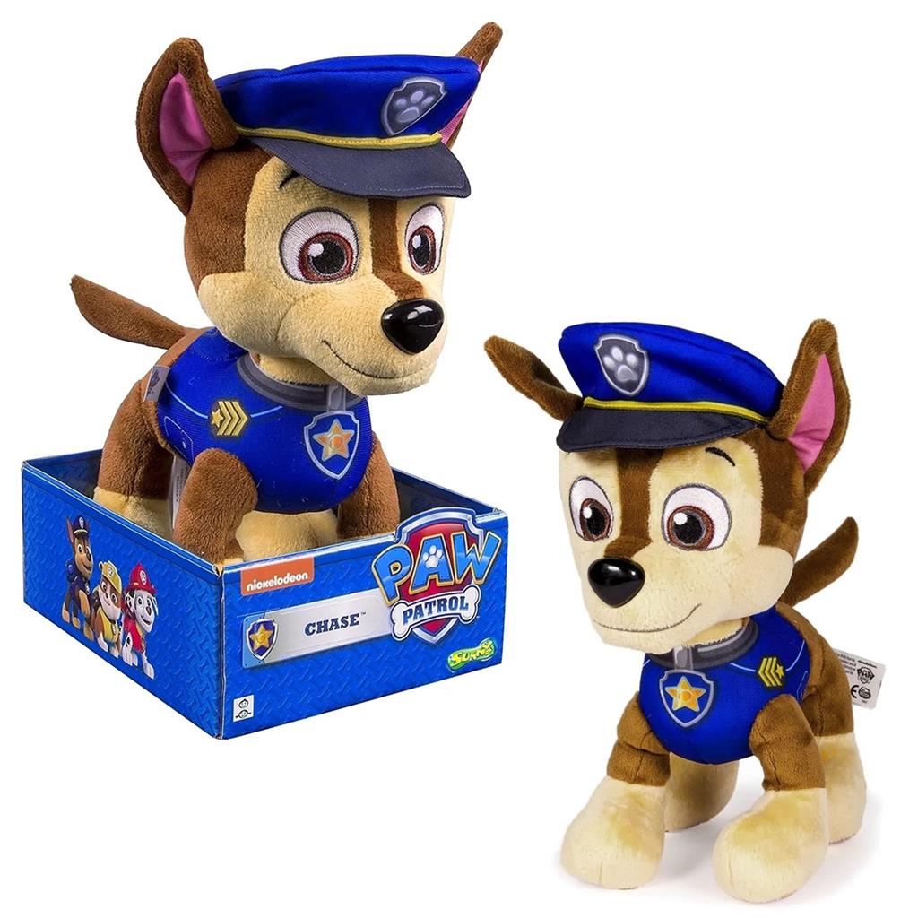 Brinquedo Boneco Pelucia Grande Chase 30 Cm Patrulha Canina Original ...