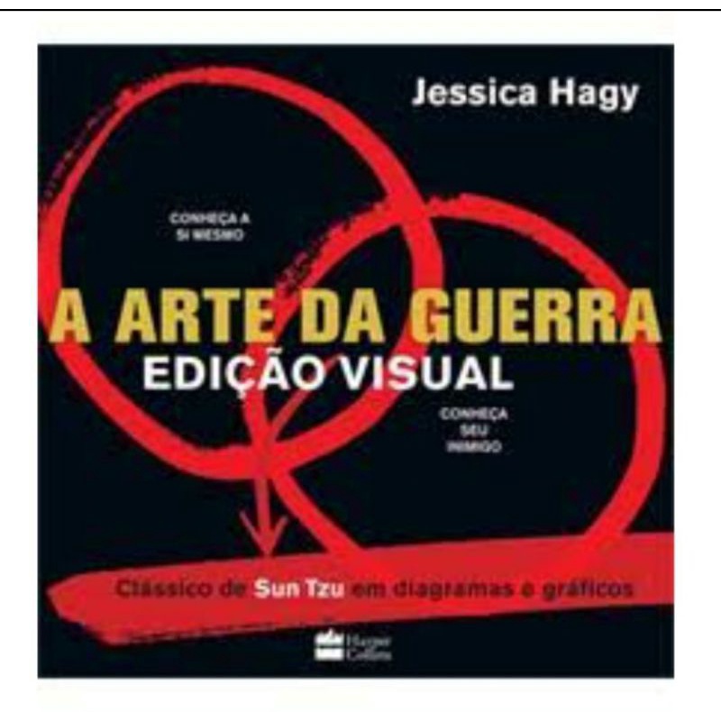 a arte da guerra estrategista / edição visual Jéssica hagy. livro possui 256 páginas /360kg