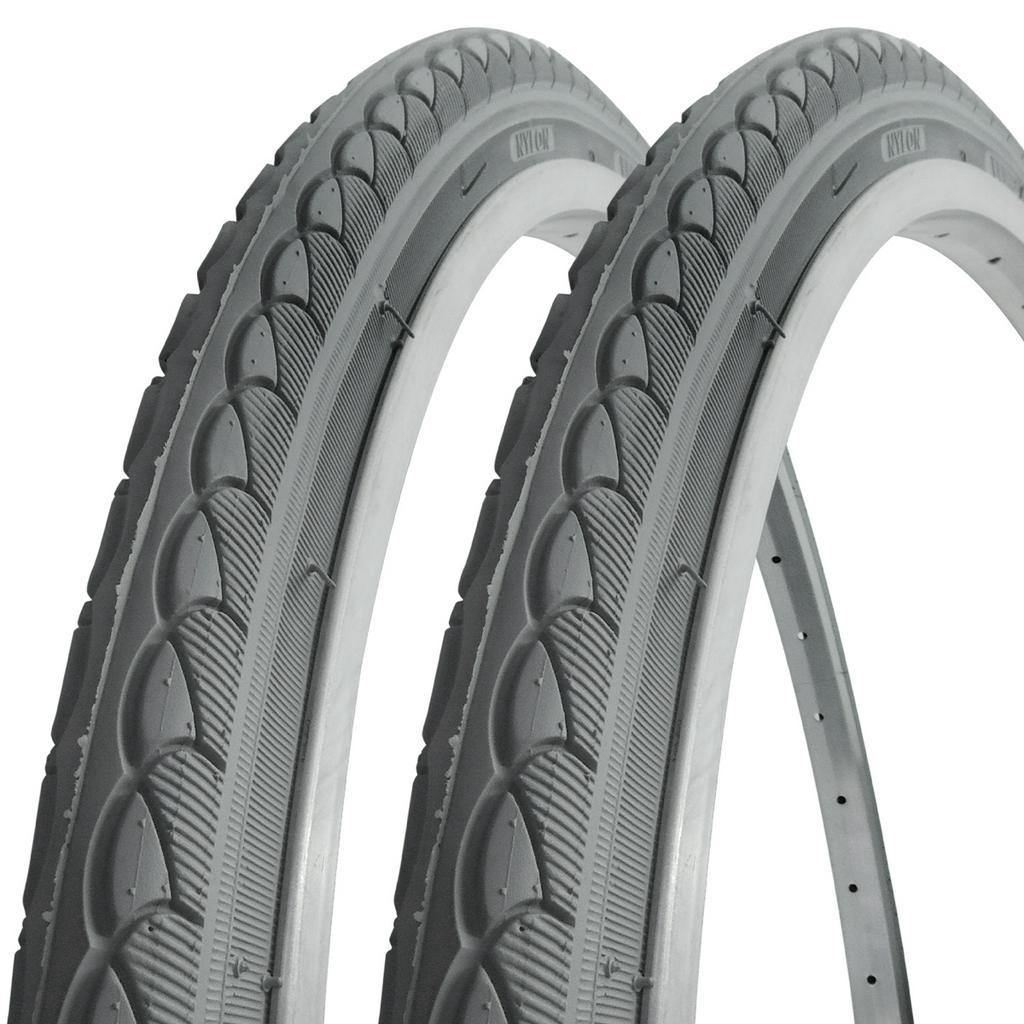 Kit 2 Pneus Infláveis Cadeira de Rodas Wd 24x1 3/8 (37-540) Arame Cinza em Oferta na Shopee