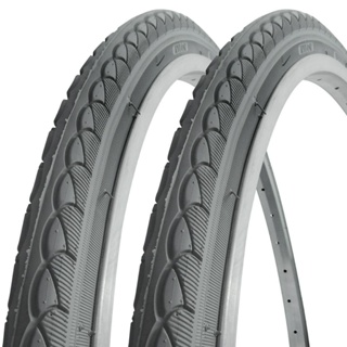 Kit 2 Pneus Infláveis Cadeira de Rodas Wd 24x1 3/8 (37-540) Arame Cinza em Oferta na Shopee