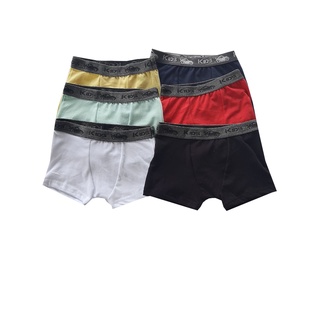 KIT 5 CUECAS BOXER INFANTIL/QUALIDADE E CONFORTO
