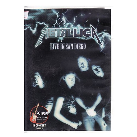DVD Metallica: Live in San Diego (Kiss FM - In Concert Vol. II)